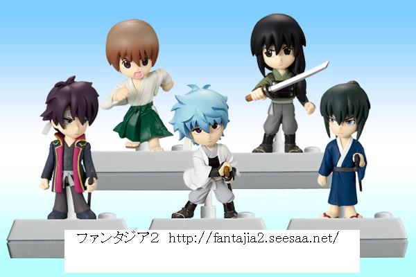 銀魂 ちびボイス 全19種類 ちびボイス 銀魂 その4 -制服は二割増し編-